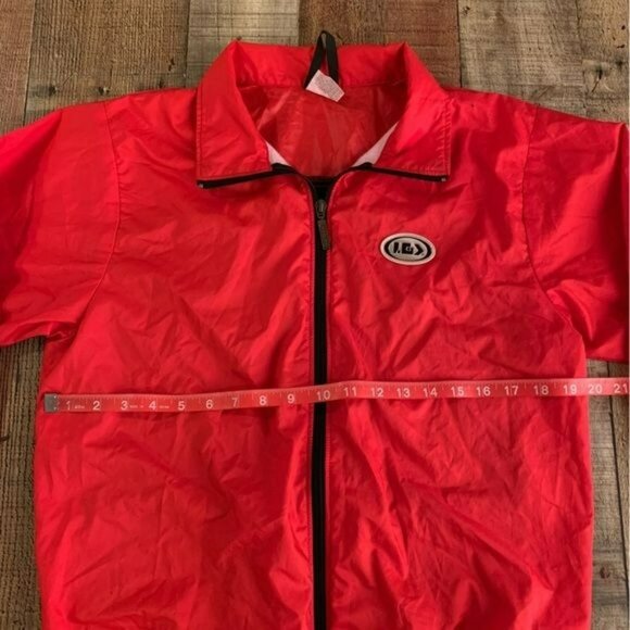 Louis Garneau Women's Cycling Jacket Red Size S Full Zip Made in USA - Picture 7 of 13